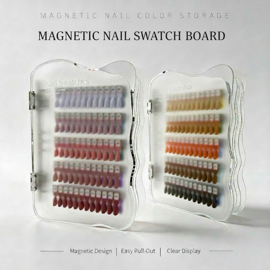 Magnetic Nail Art Color Display Board