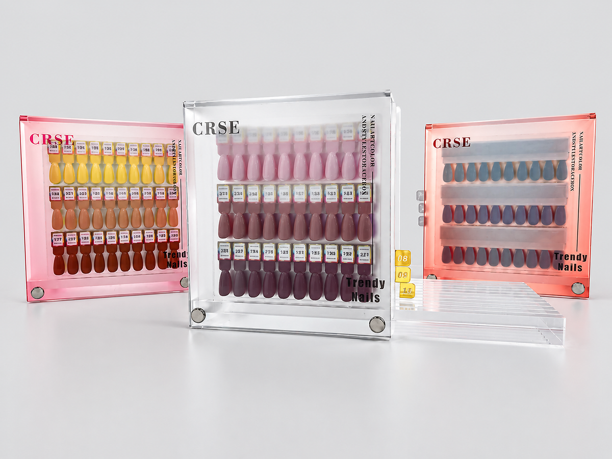 Pull-Out Magnetic Nail Art Storage Box