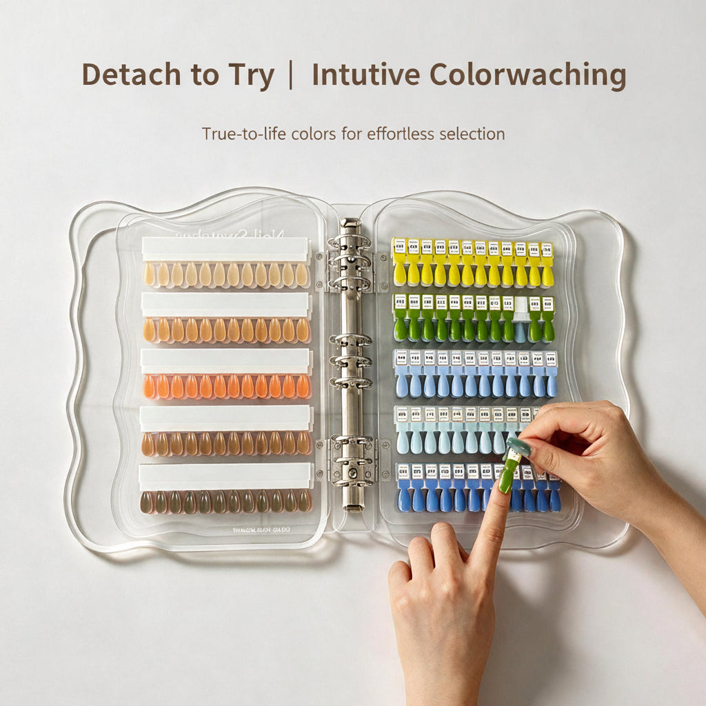 Magnetic Nail Art Color Display Board