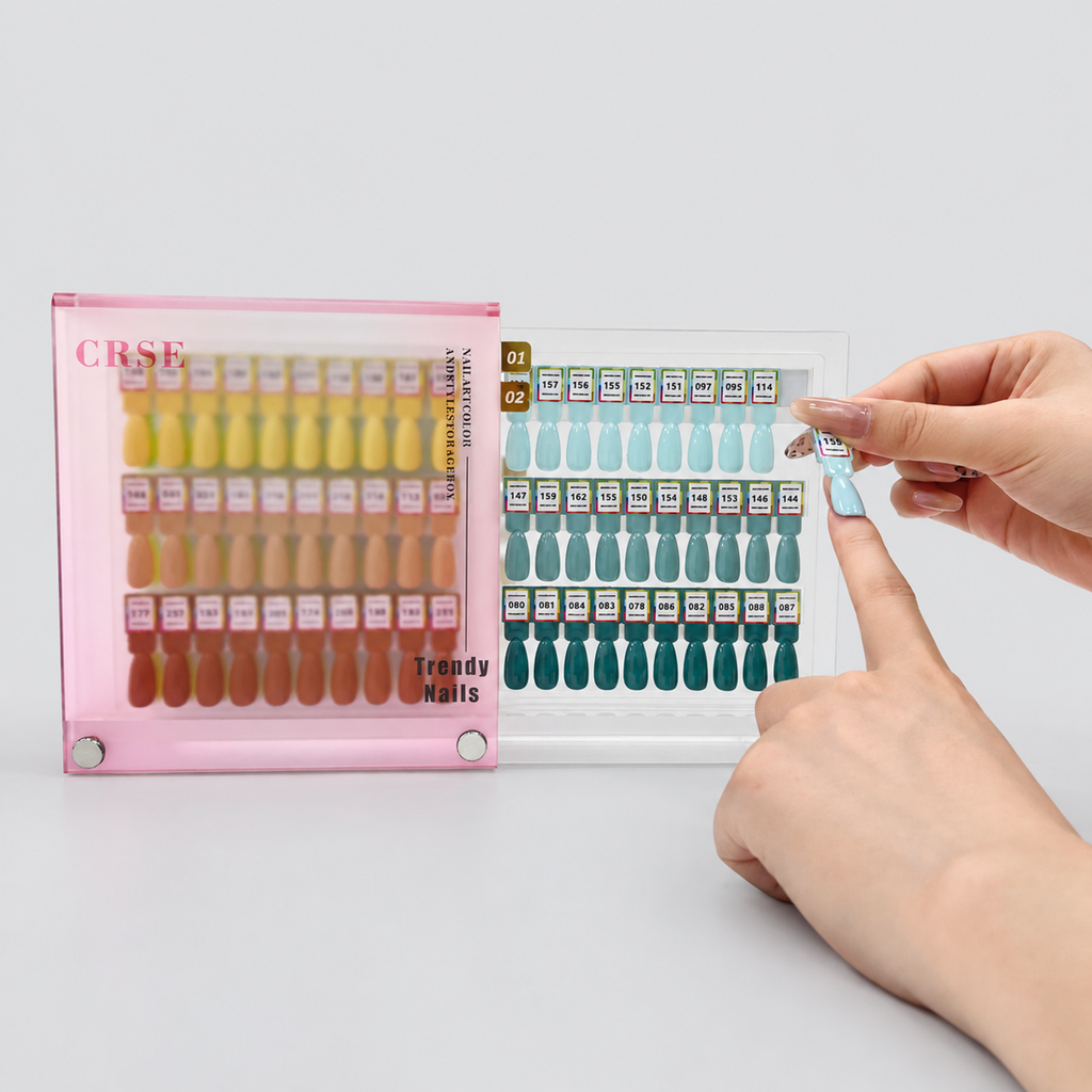 Pull-Out Magnetic Nail Art Storage Box